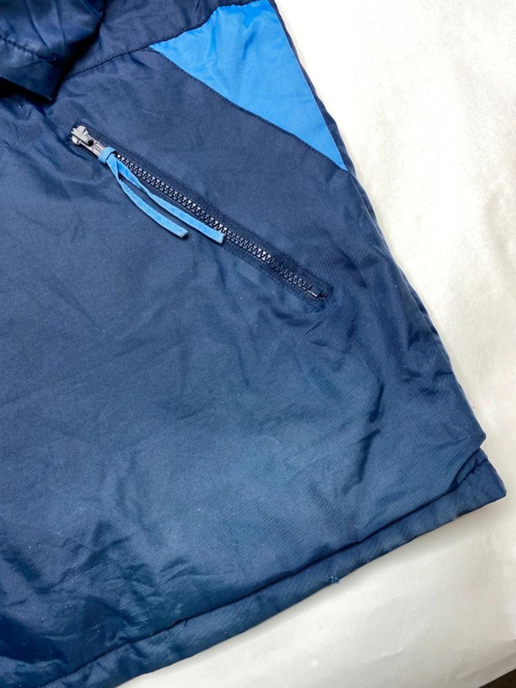 Vintage Umbro Navy Blue & Purple Hooded Windbreaker Jacket image 8