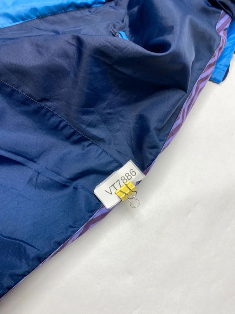 Vintage Umbro Navy Blue & Purple Hooded Windbreaker Jacket image 2