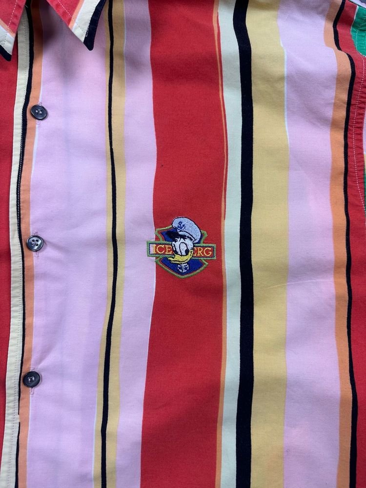 Iceberg Striped Short Sleeve Shirt 4