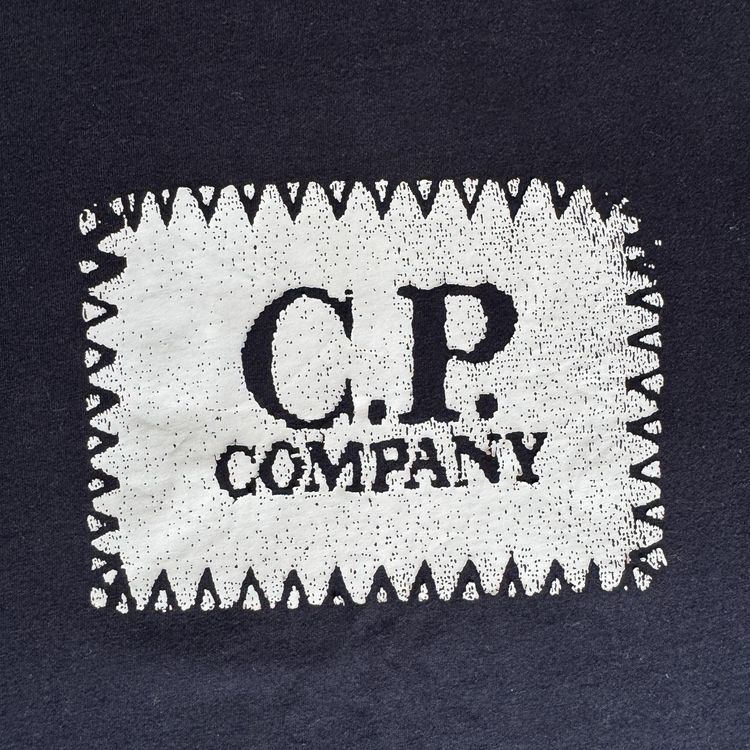 C.P. Company Navy Stamp Logo T-Shirt - Extra Large image 4