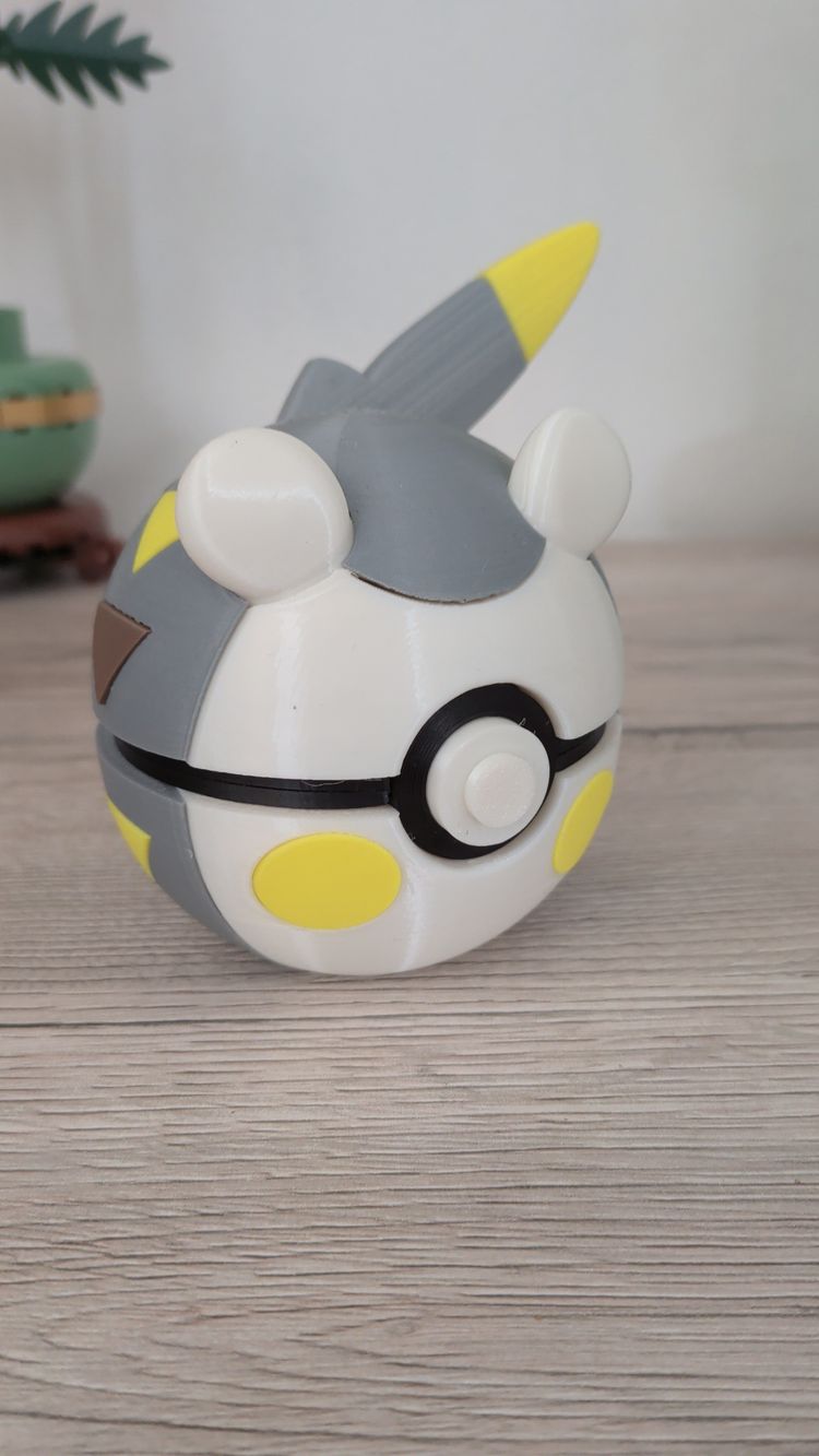 3D PRINTED TOGEDEMARU POKEBALL