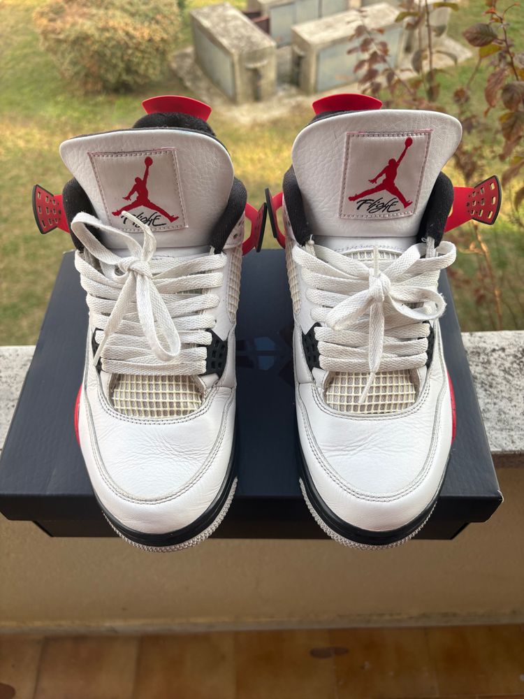 Jordan 4 red cement