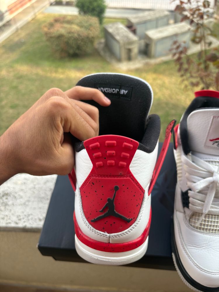 Jordan 4 red cement image 4