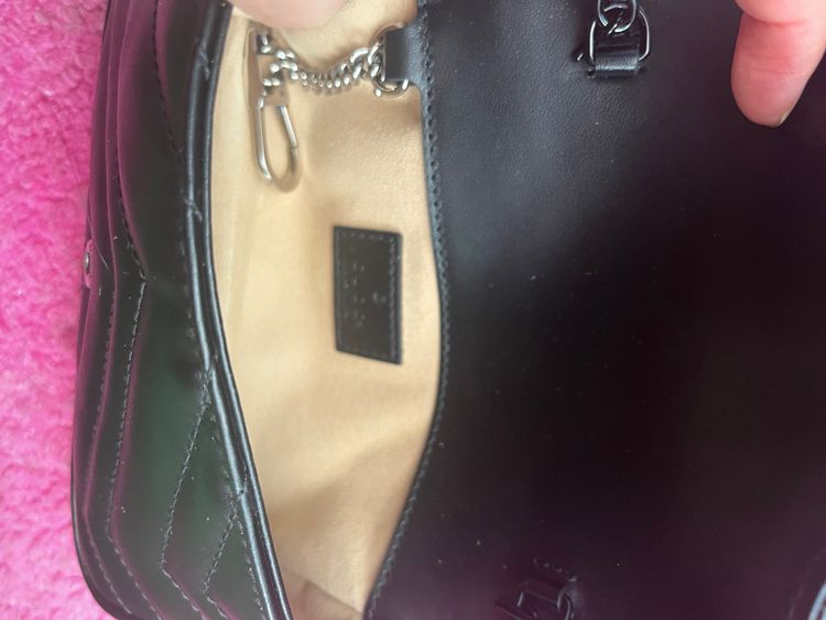 Gucci Black Leather Shoulder Bag 7