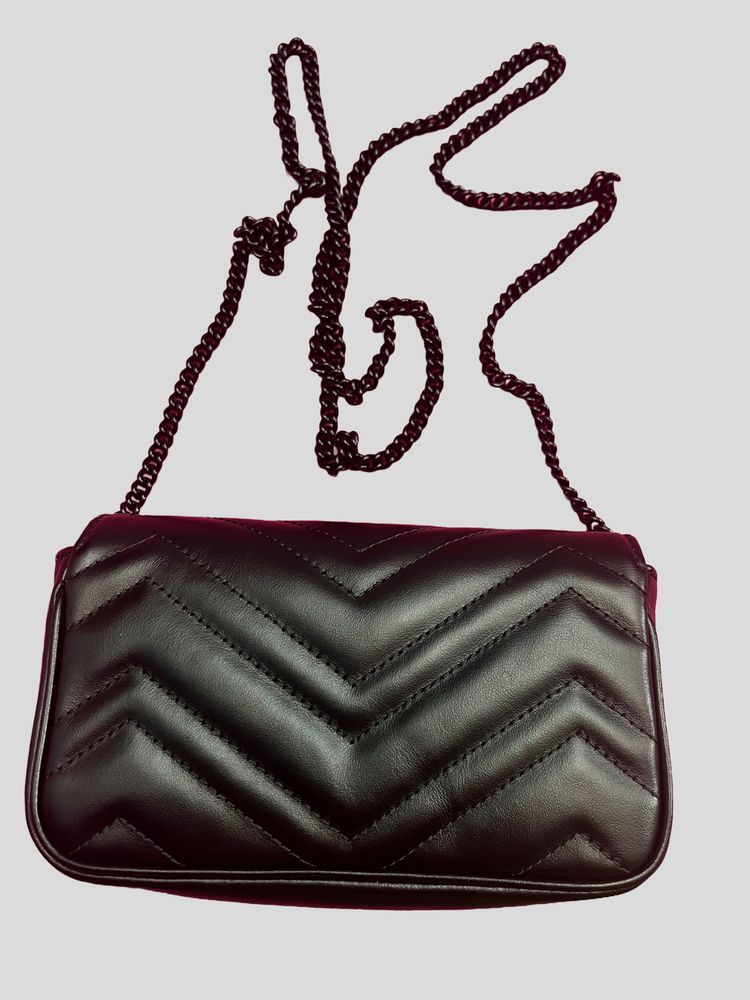 Gucci Black Leather Shoulder Bag 3