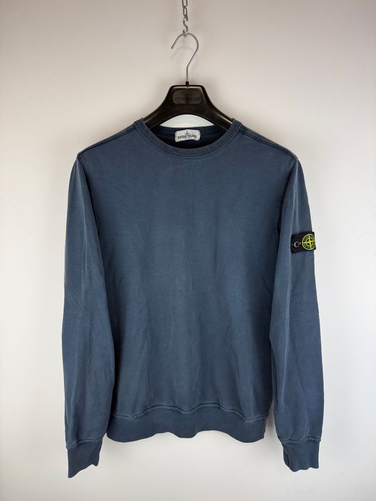 Felpa blu Stone Island