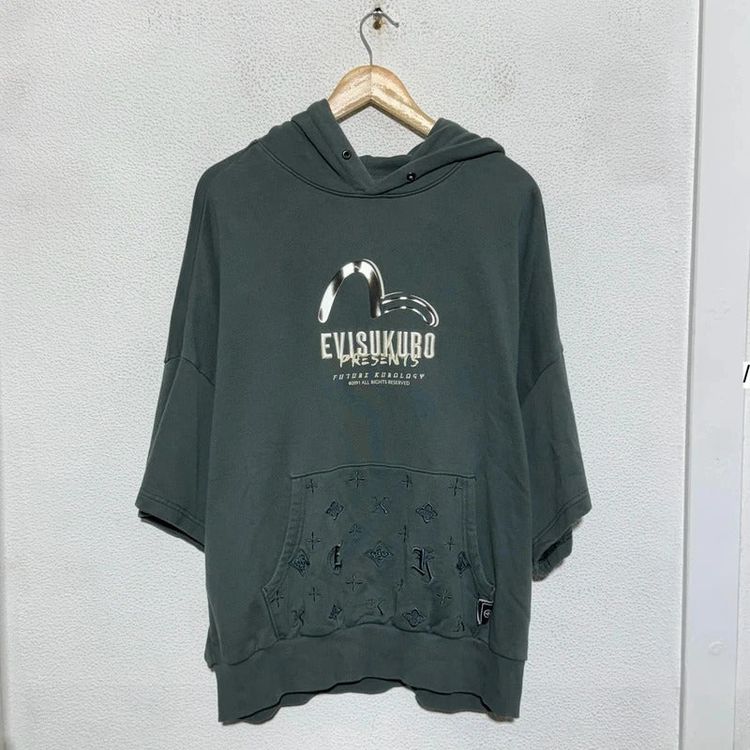 Immagine di Dark Grey Evisu Kubo Hoodie - Medium 4