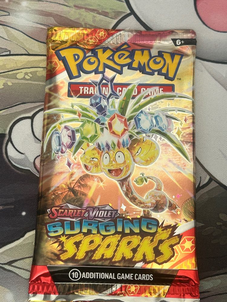 Pokémon Trading Card Game Scarlet & Violet Surging Sparks Booster Pack
