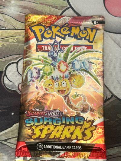 Pokémon Trading Card Game Scarlet & Violet Surging Sparks Booster Pack