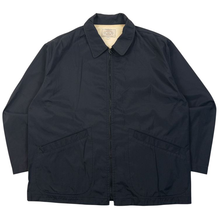 Vintage 90s Armani Jeans Zip Up Rain Jacket Size L image 1