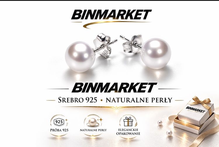 Silver Pearl Stud Earrings