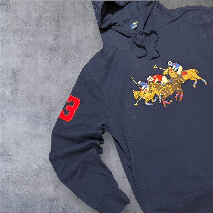 Polo Ralph Lauren Navy Hoodie image 3
