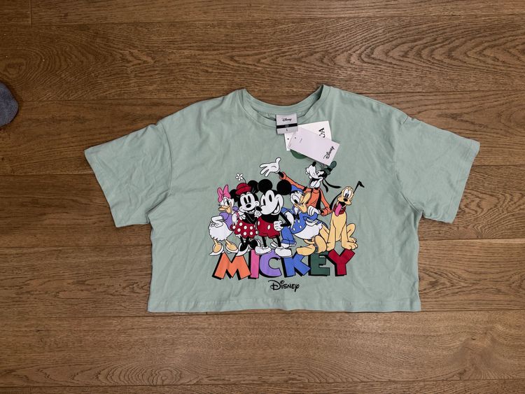 Disney Mickey Mouse Graphic Crop T-Shirt