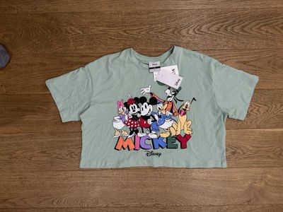 Disney Mickey Mouse Graphic Crop T-Shirt