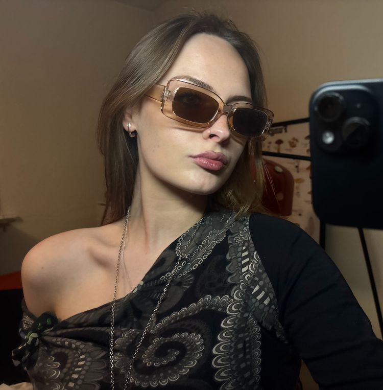Other Brown Rectangular Sunglasses product image