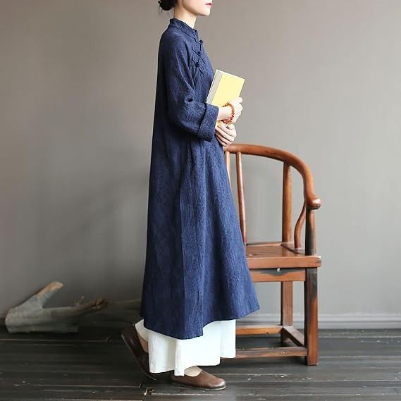 Navy Blue Long Dress