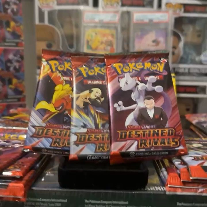 Other 3 Destined Rivals Booster Packs Ripped & Shipped  product image