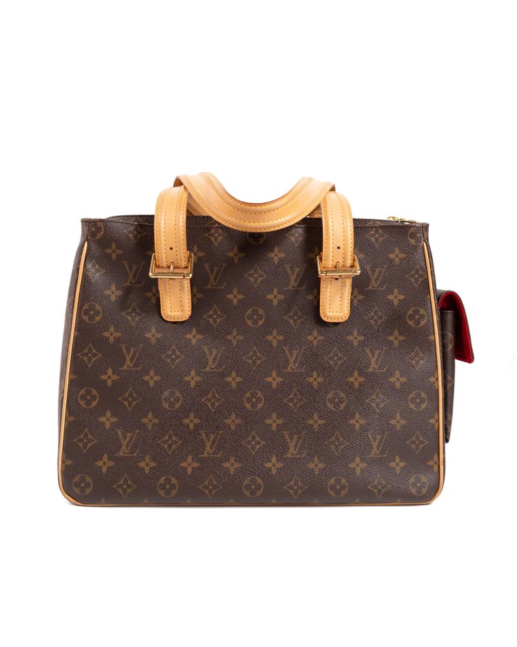 Louis Vuitton Borsa Multiple Cité Tela Monogram Marrone — Pre-owned Autentica obraz 9