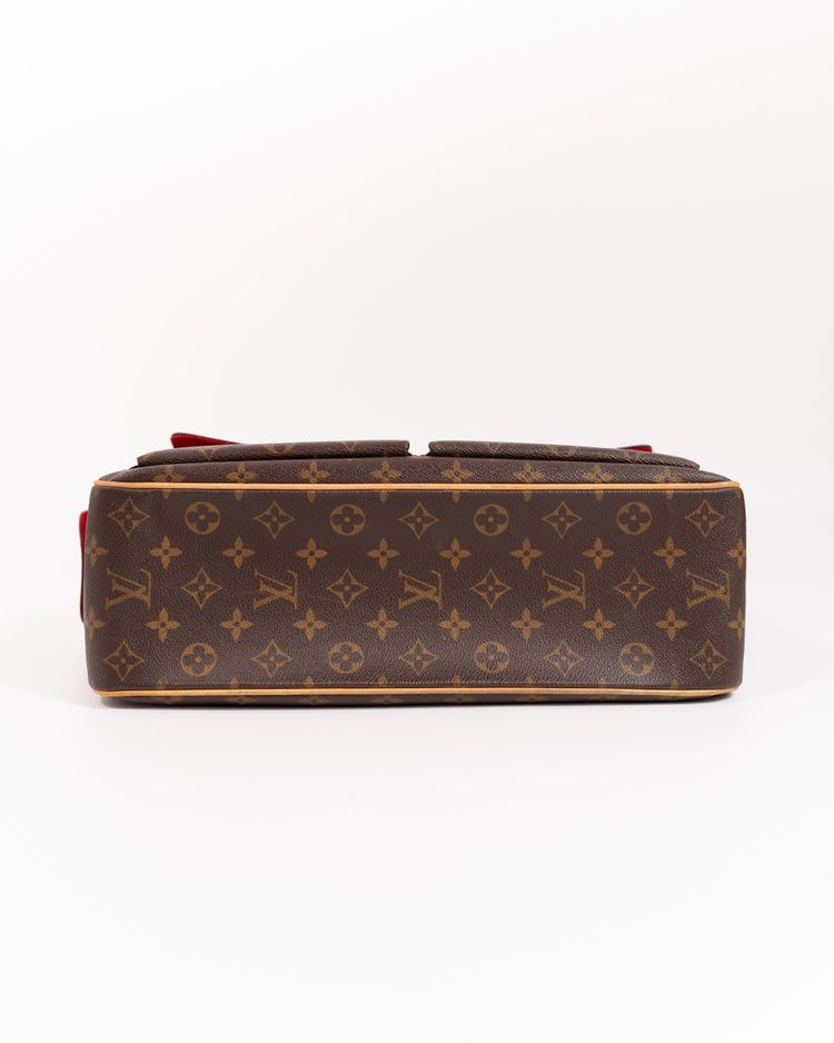 Louis Vuitton Borsa Multiple Cité Tela Monogram Marrone — Pre-owned Autentica obraz 8