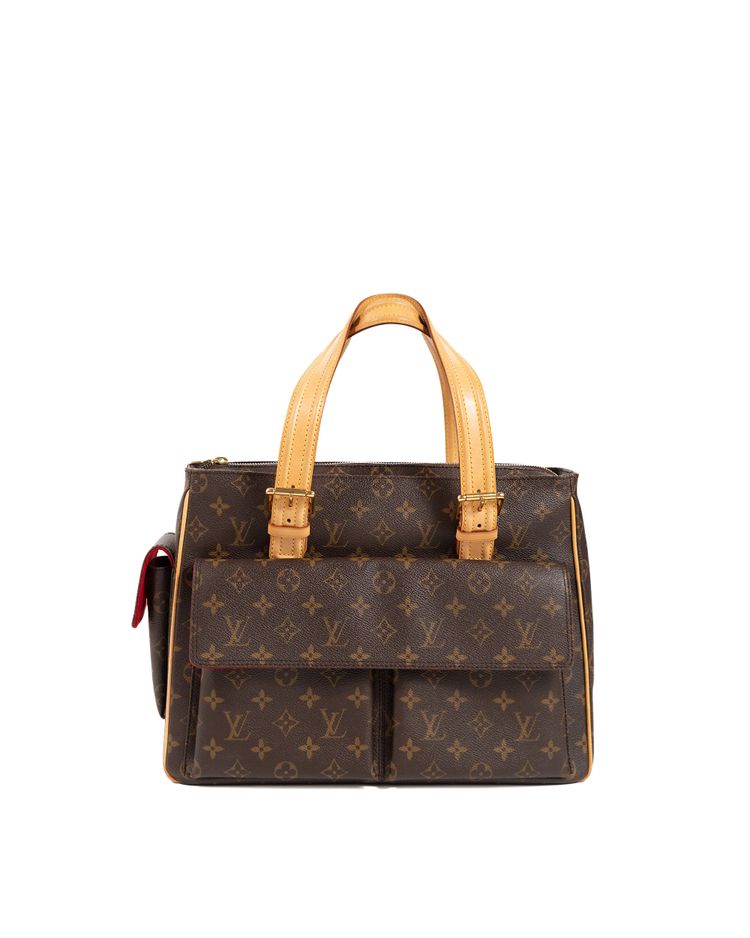 Louis Vuitton Borsa Multiple Cité Tela Monogram Marrone — Pre-owned Autentica