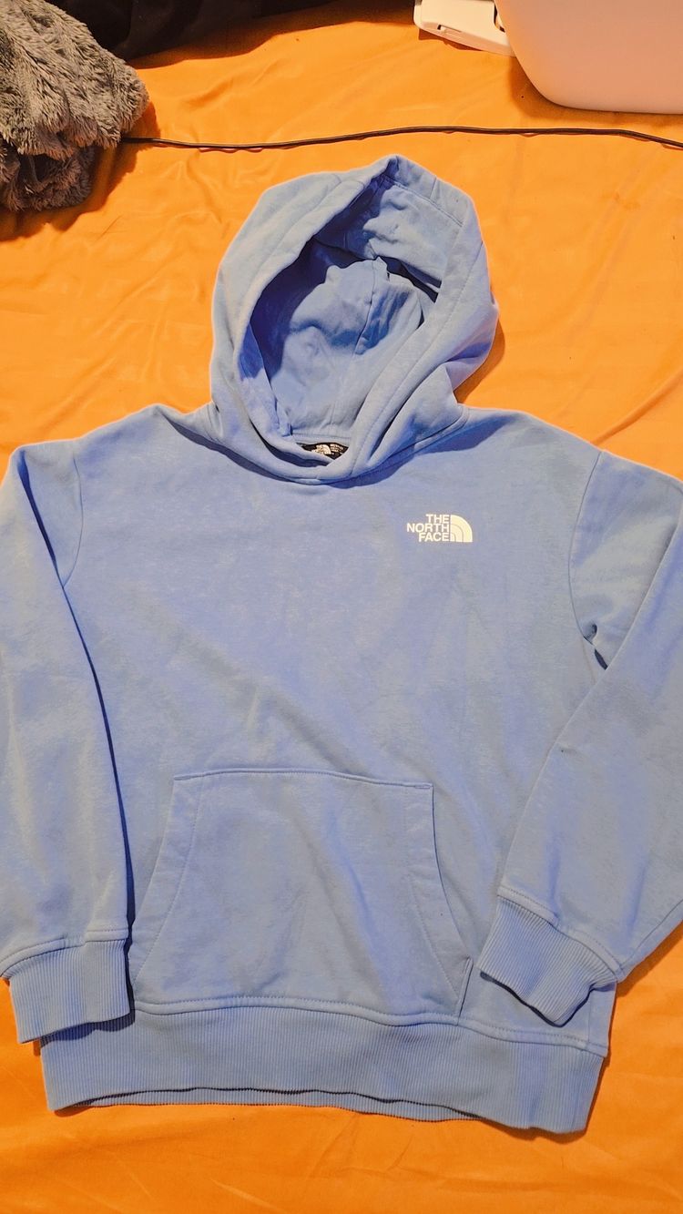 Immagine di The North Face Girls' Blue Hoodie 5