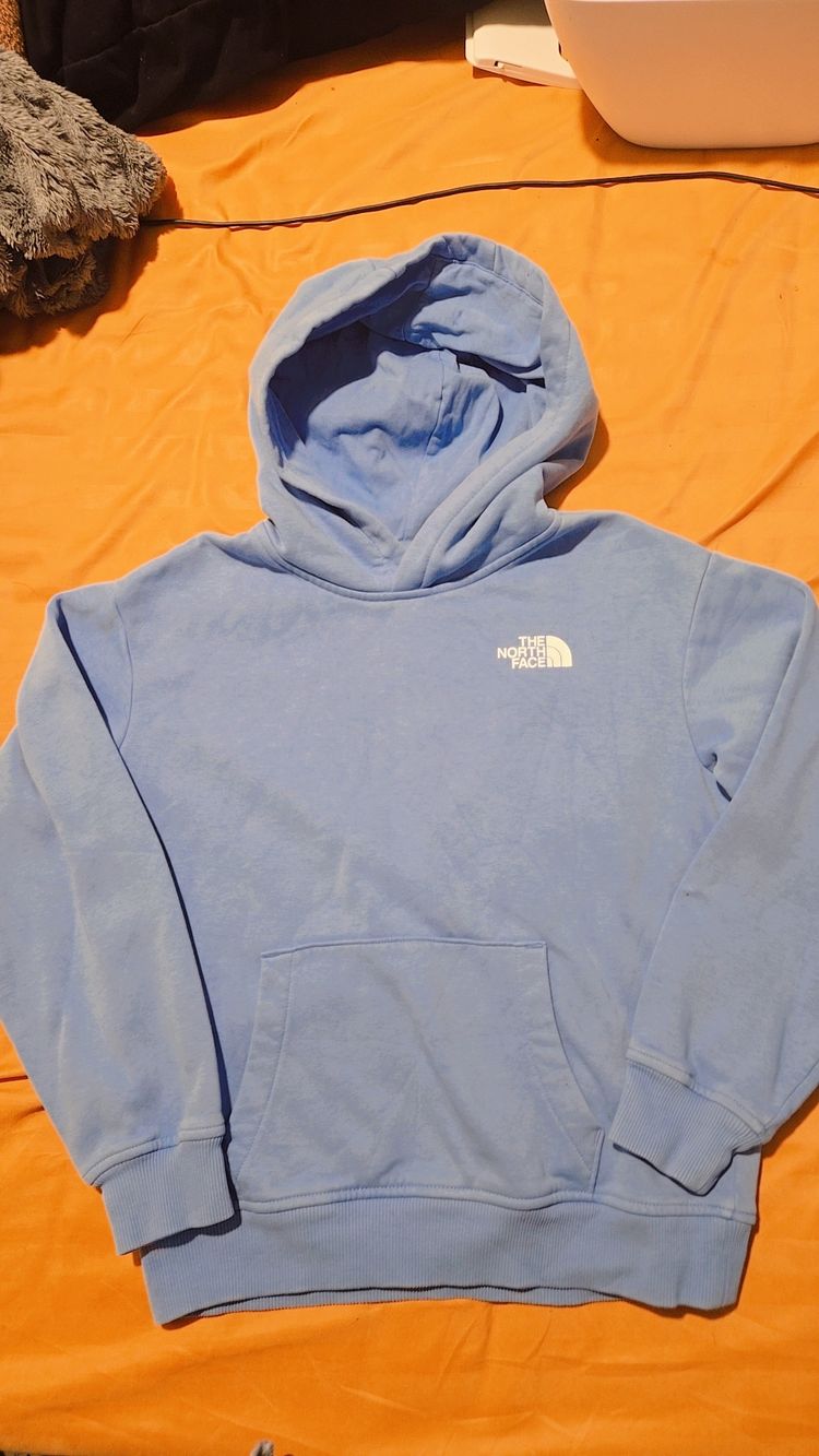 The North Face Girls' Blue Hoodie image 1