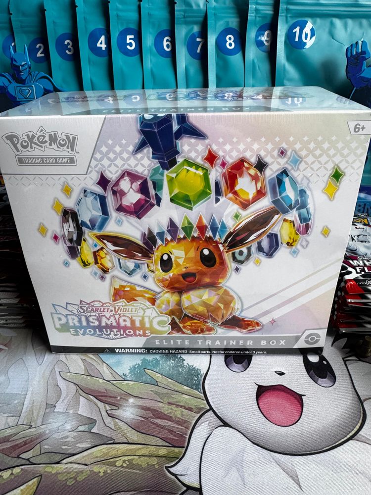 Prismatic Pokémon Trading Card Game Elite Trainer Box