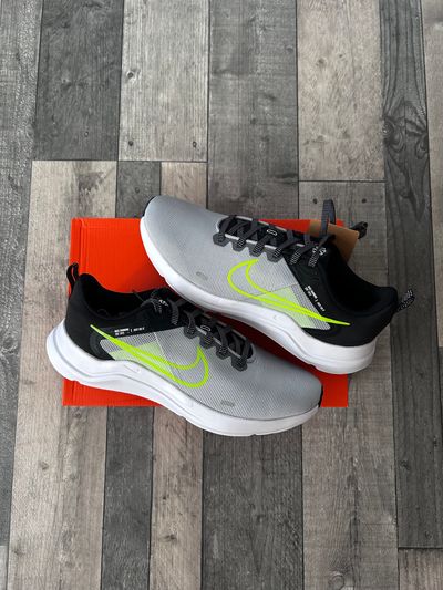 Nike DownShifter Gym Training Running Shoes ‘ Smoke Grey Volt’ - Size UK 8.5 / 11