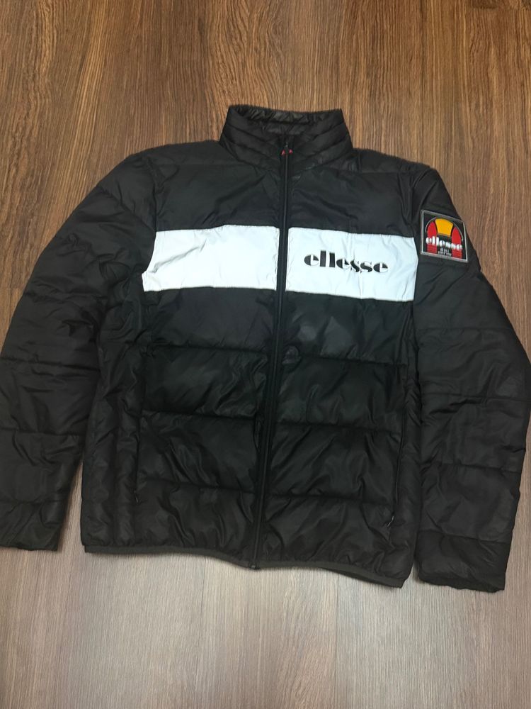 Ellesse Black Puffer Jacket rozmiar L