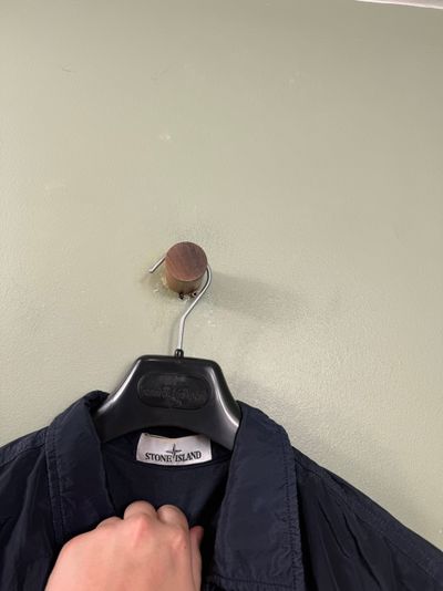 Stone Island Navy Nylon Metal Overshirt 5