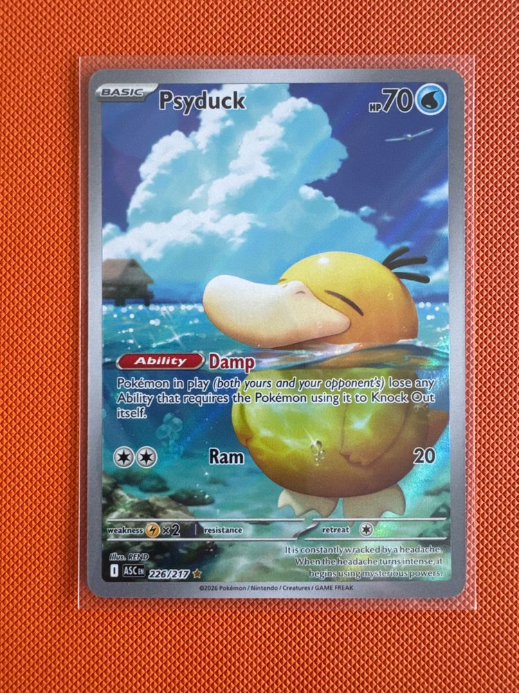 Psyduck Trading Card