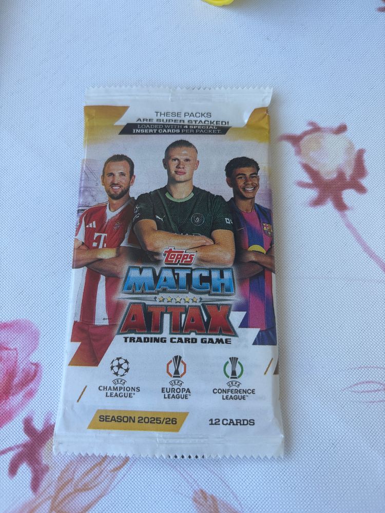 Topps Match Attax Trading Card Game Pack