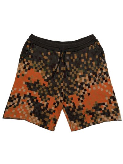 Louis Vuitton Damoflauge Jacquard Cotton Shorts - Brown (671998136)