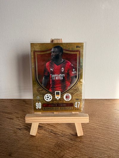 Ac Milan Kings Of Europe Football Trading Card