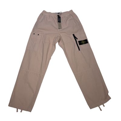 Stone Island Badge Cargos Pink Cargos