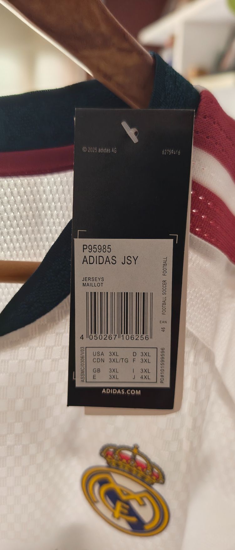Adidas Real Madrid Football Jersey image 1