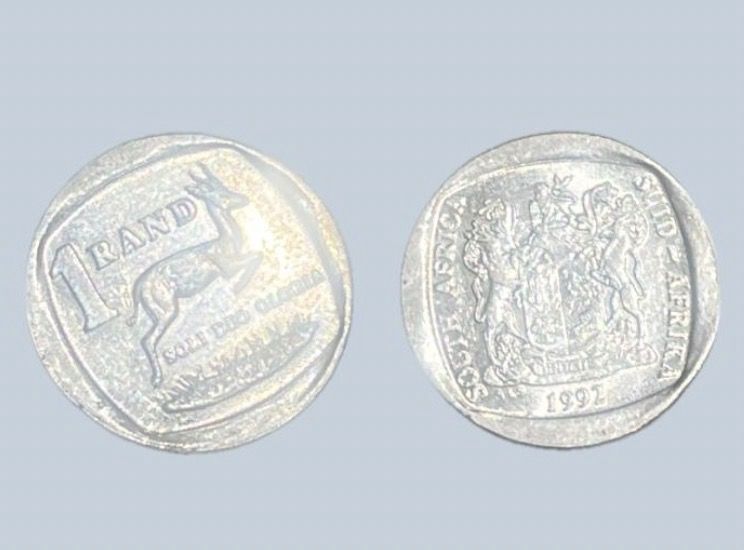 Iconic South Africa 1 Rand Springbok - Immaculate Circulated