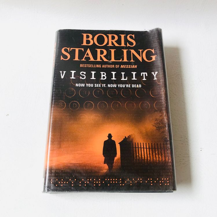 Visibility by Boris Starling - Crime Thriller Hardback Book - 2006 1st Edition - Ex.Library 8