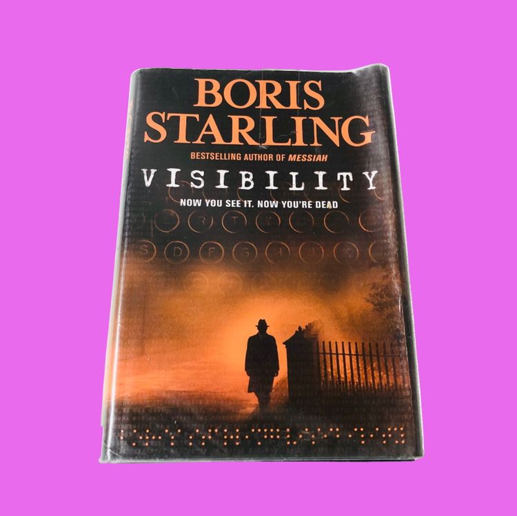 Visibility by Boris Starling - Crime Thriller Hardback Book - 2006 1st Edition - Ex.Library