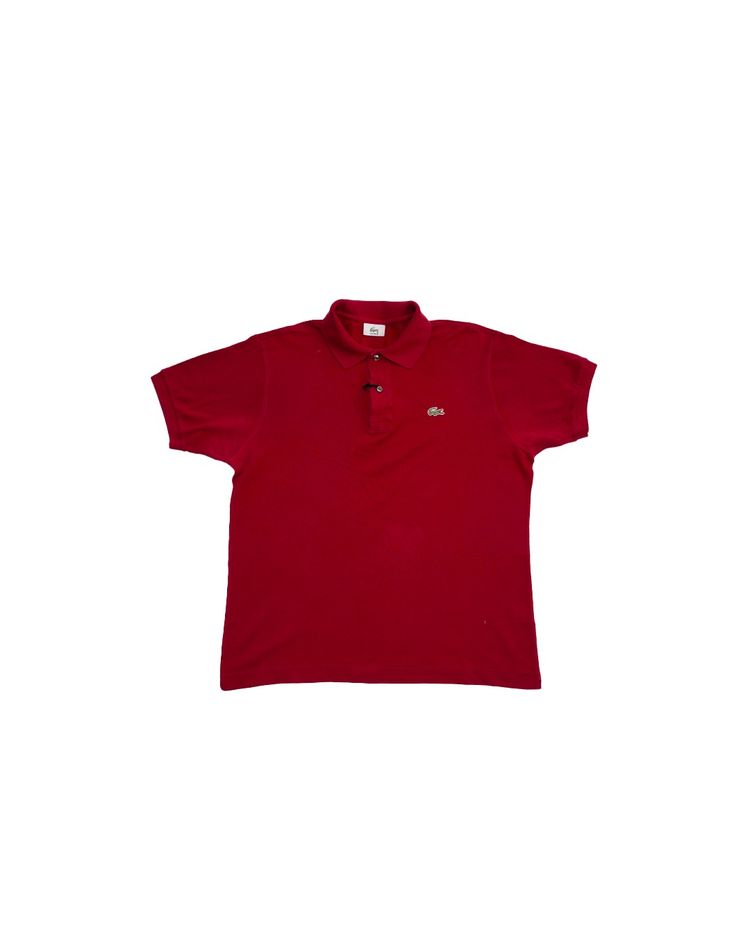 Lacoste Red Polo Shirt
