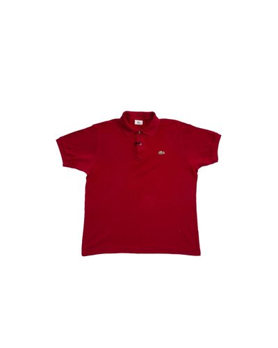 Lacoste Red Polo Shirt