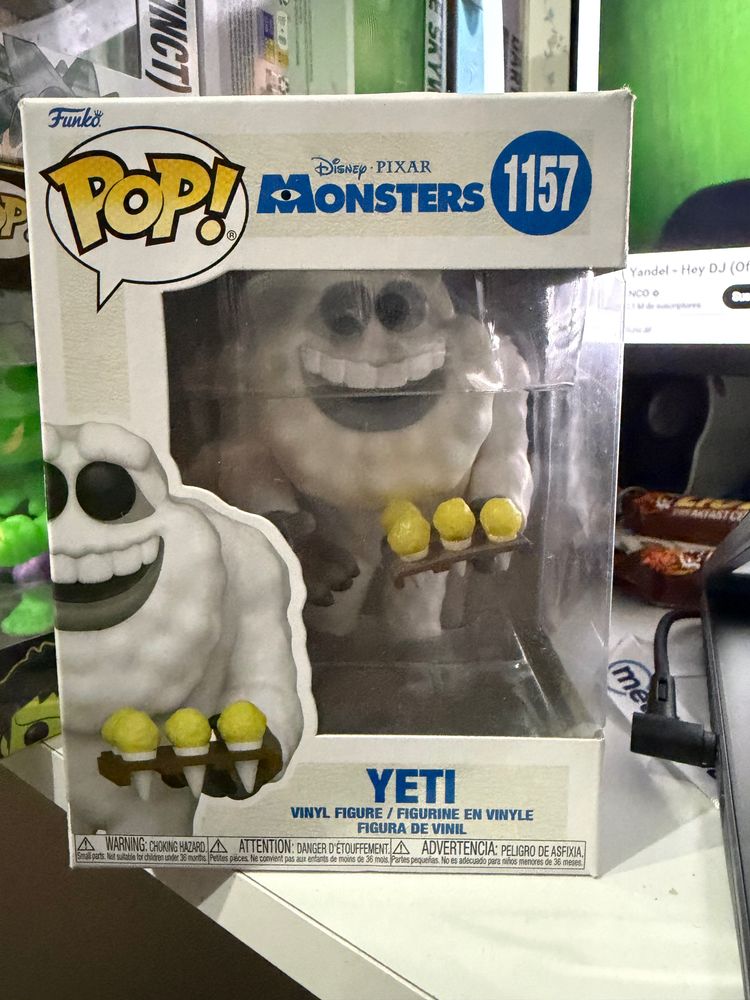 Funko Funko Pop! Disney Pixar Monsters Yeti Vinyl Figure product image