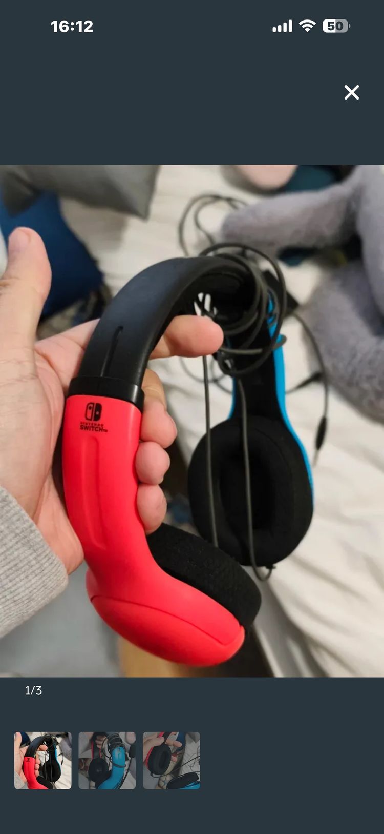 Nintendo Switch Wired Gaming Headset