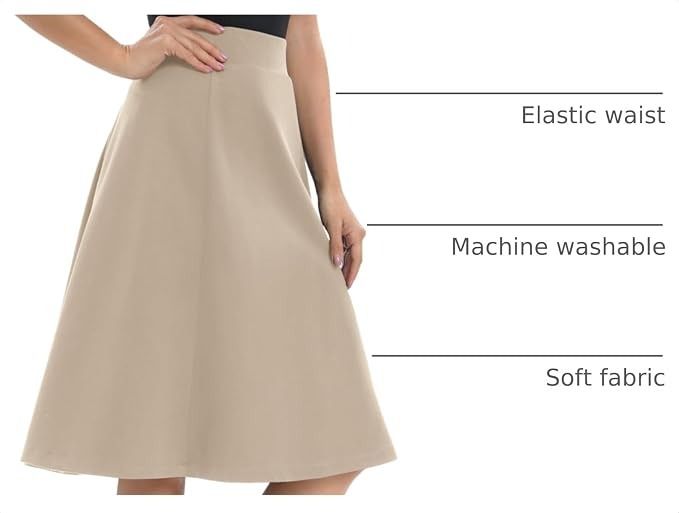 Other Beige A-Line Skirt product image
