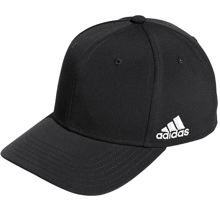 Adidas Men's Snapback Flat Cap Black [OSFM] M/L