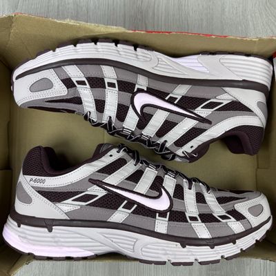 Size 8.5 - Nike P-6000 Trainers Burgundy Crush Pink Foam HV2522-600