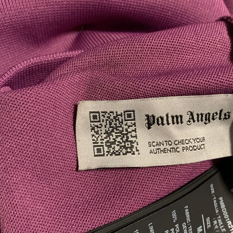 Palm Angels Medium Classic Purple Track Jacket Top image 6