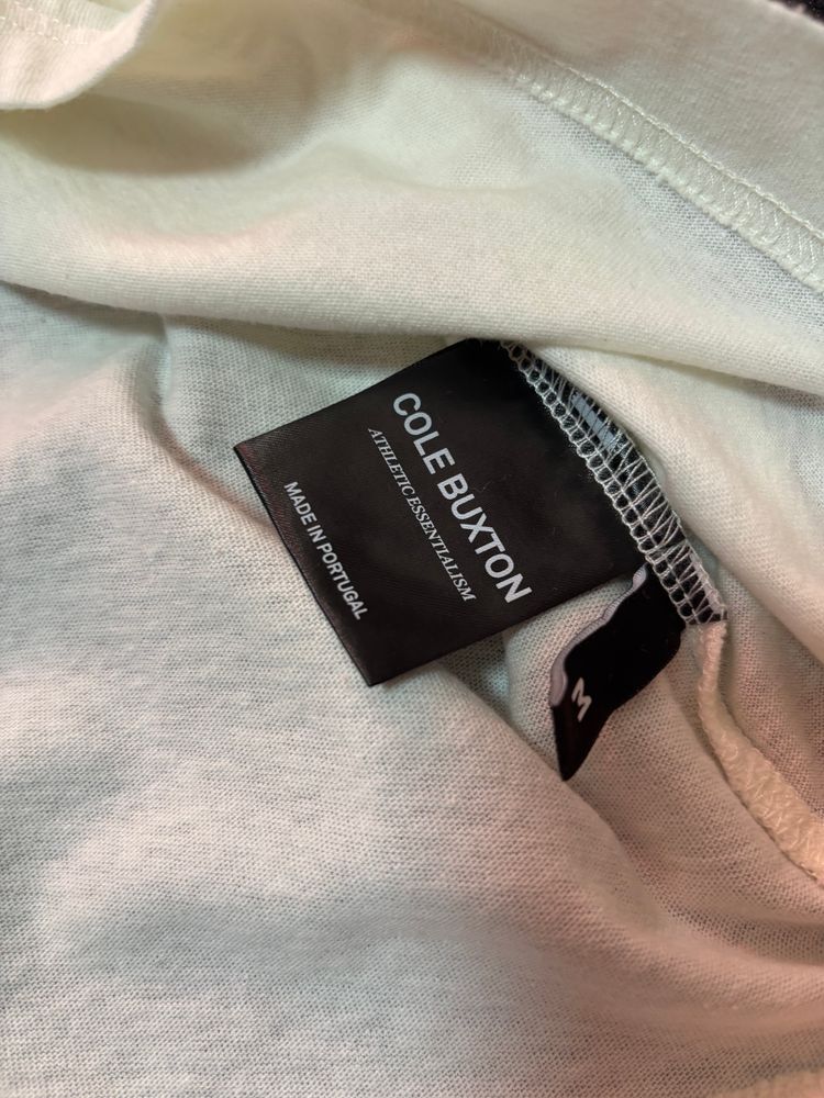 Cole Buxton White T-Shirt With Black Logo image 5