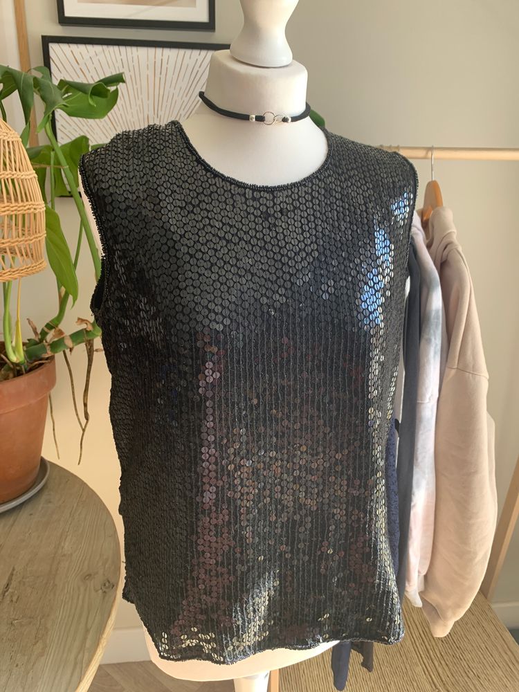 Bon marche UK14 sequin vest