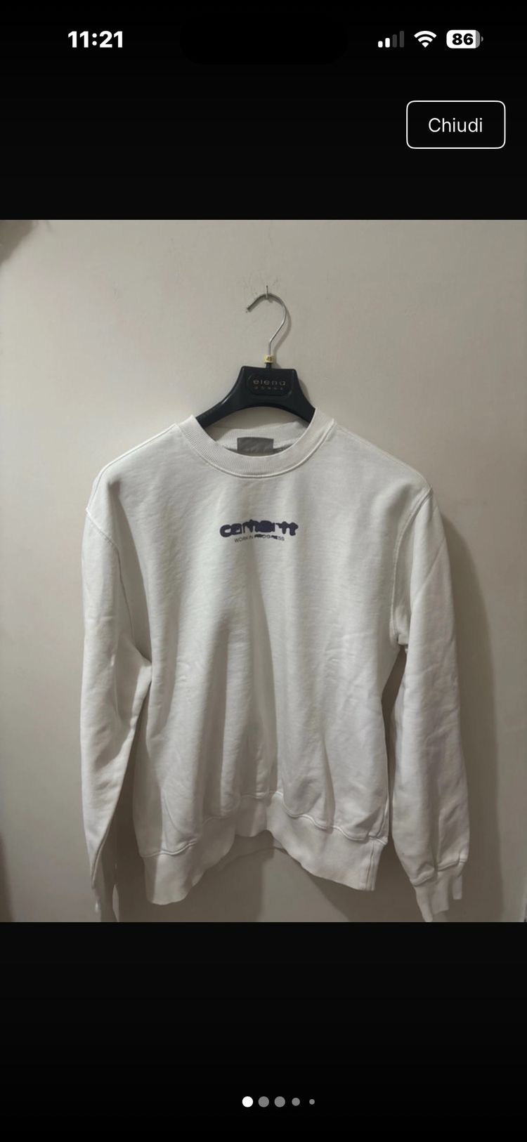 Carhartt White Sweatshirt image 1